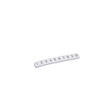 Oznacznik DK 1/Z5 /1-10/ biały 89278006 (100szt.) - obrazek 1