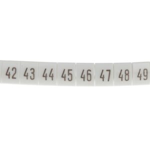 Oznacznik biały DK2/Z5 /41-50/ 89297006 (100szt.) - obrazek 1