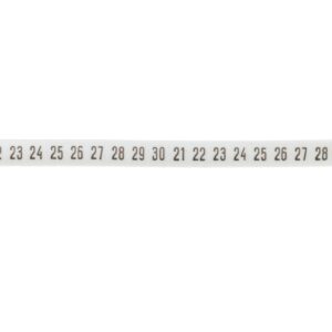 Oznacznik DK 2/Z5 /21-30/ biały 89280006 (100szt.) - obrazek 1