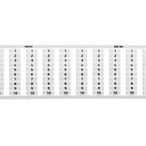Ramka z oznacznikami 10x 1-10 209-702 /5szt./ - obrazek 1