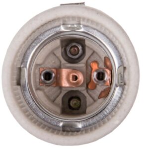 Oprawka E27 ceramiczna HLDR-E27-F 02161 - obrazek 1