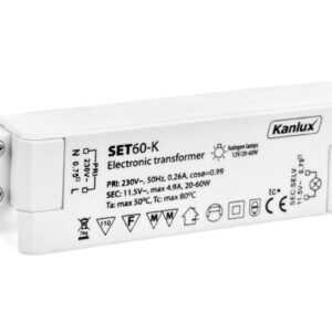 Zasilacz halogenowy 20-60W 240V 11.5V SET60-K 1425 - obrazek 1