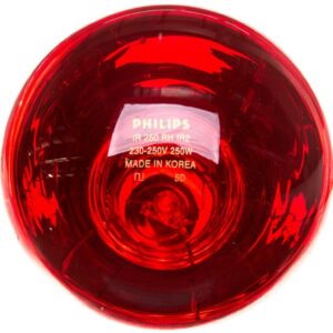 Promiennik podczerwieni E27 250W 125mm BR125 IR 230-250V Red do pracy ciężkiej1CT/10 do 871150057521025 - obrazek 1