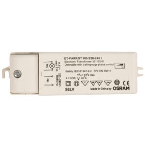 Zasilacz halogenowy 35-105W 230V 12V ET-PARROT 105 4008321111579 - obrazek 1