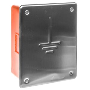 Puszka do złącza odgromowego 218x168x80mm INOX 35.02 - obrazek 1