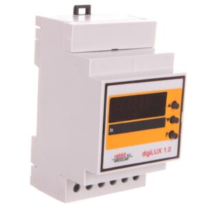 Cyfrowy wyłącznik zmierzchowy digiLUX z czujnikiem 230V AC 52x95x58mm zakres pomiaru 0-3500 lx RABB7012G2W3 - obrazek 1