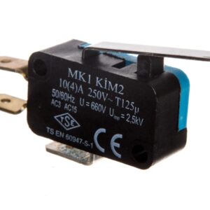 Wyłącznik krańcowy miniaturowy, 1CO, dźwignia średnia, T0-MK1KIM2 - obrazek 1