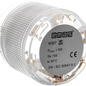 Moduł sygnalizacyjny 70mm, bez źródła światła, biały, T0-IKM7B - obrazek 1