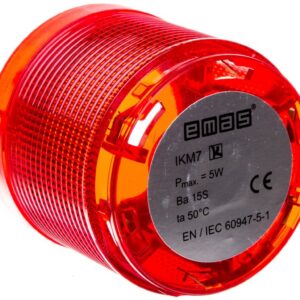 Moduł sygnalizacyjny 70mm, bez źródła światła, czerwony, T0-IKM7K - obrazek 1