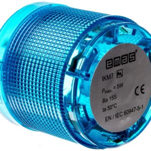 Moduł sygnalizacyjny 70mm, bez źródła światła, niebieski, T0-IKM7M - obrazek 1