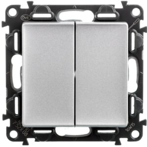 VALENA LIFE Łącznik schodowy podwójny aluminium 752308 - obrazek 1