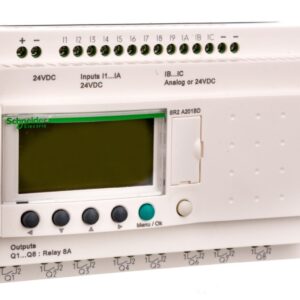Przekaźnik programowalny 24V DC 12we, 8wy ZELIO LOGIC SR2A201BD - obrazek 1