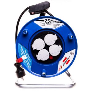 Przedłużacz bębnowy Garant 25m 4x230V H05VV-F 3G1,5 1218054 - obrazek 1
