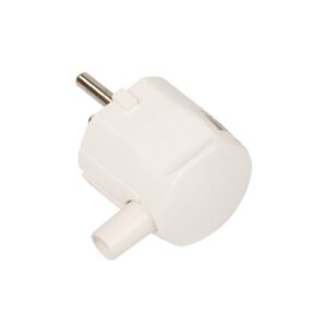 Wtyczka uni-schuko 16A W-50K biała W50K01 - obrazek 1