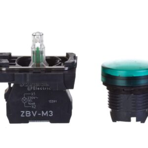 Lampka sygnalizacyjna 22mm zielona 230V AC XB5AVM3 - obrazek 1