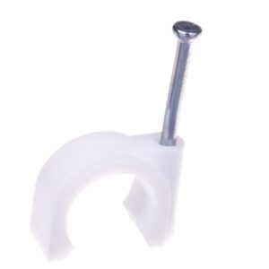 Uchwyt kablowy okrągły fi 12mm FLOP-12 27.12 /100szt./ - obrazek 1