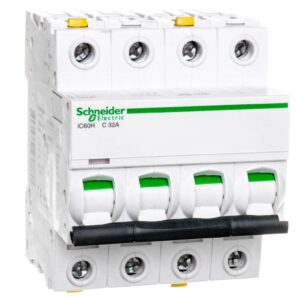 Wyłącznik nadprądowy 4P C 32A 10kA AC iC60H-C32-4 A9F07432 - obrazek 1