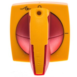 Napęd drzwiowy do P1 typu D/P żółto-czerwony z blokadą K1DR/P 1818030 - obrazek 1