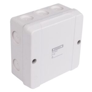 Puszka n/t hermetyczna pusta 98x98x52mm IP55 szara DE9340 6000271 - obrazek 1