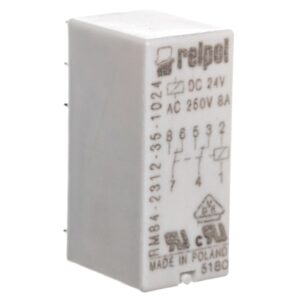 Przekaźnik miniaturowy 2P 8A 24V DC PCB AgNi/Au RM84-2312-35-1024 600388 - obrazek 1