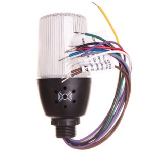 Wielofunkcyjna kolumna sygnalizacyjna LED z buzzerem 55mm 230V AC IP65 T0-IF5M220ZM05 - obrazek 1