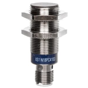 Czujnik indukcyjny M18 5mm 12-24V DC PNP 1Z 1R M12 4-piny XS1N18PC410D - obrazek 1