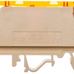 Złączka szynowa bezpiecznikowa 4mm2 6,3A G 5x20mm VSV 4 003901360 - obrazek 1
