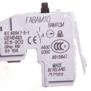 Styk alarmowy 1Z zadziałania mechanizmu /do wyłączników FE, FG/ FABAM10 432003 - obrazek 1