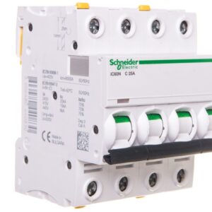 Wyłącznik nadprądowy 4P C 25A 6kA AC iC60N-C25-4 A9F04425 - obrazek 1