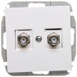 Sentia Gniazdo 2xTV typ F-F 1487-10 - obrazek 1