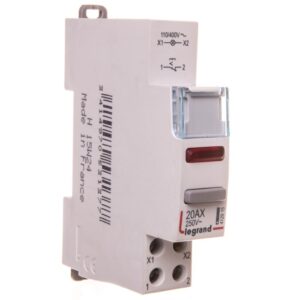 Łącznik modułowy bistabilny z lampką LED 1R 20A 110/400V AC LP452 412915 - obrazek 1