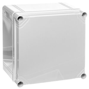 Obudowa kompletna szara pokrywa ABS 200x200x132mm IP66/67 OABP202013G - obrazek 1