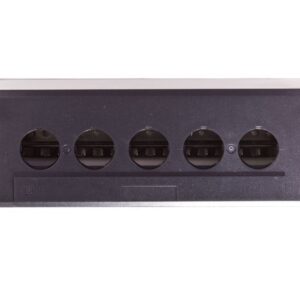 Obudowa kasety 5-otworowa 22mm szara IP65 XALD05 - obrazek 1