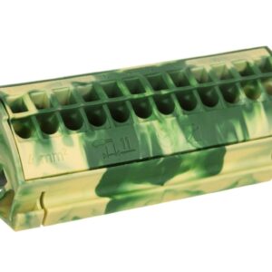Blok potencjałowy PE 4mm2 żółto-zielony 812-100 - obrazek 1