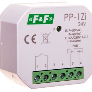 Przekaźnik elektromagnetyczny 1Z 16A 7-30V AC/9-40V DC (160A/20ms) PP-1Zi-24V - obrazek 1