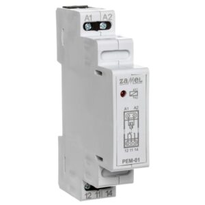 Przekaźnik elektromagnetyczny 12V AC/DC 16A PEM-01/012 EXT10000090 - obrazek 1