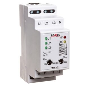 Przekaźnik napięciowy 3-fazowy 230/400V AC PNM-31 EXT10000105 - obrazek 1