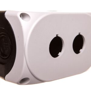 Obudowa kasety 2-otworowa 22mm szara IP67 LPZP2A8 - obrazek 1