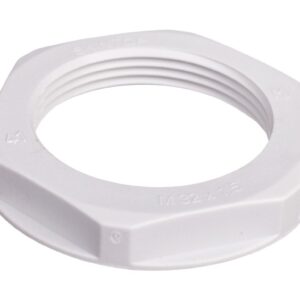 Nakrętka poliamidowa M32 SKINTOP GMP-GL-M 32x1,5 jasnoszara 53119043 - obrazek 1