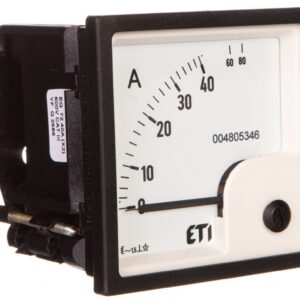Amperomierz analogowy tablicowy 40A klasa 1,5 72x72mm EQ72 004805346 - obrazek 1