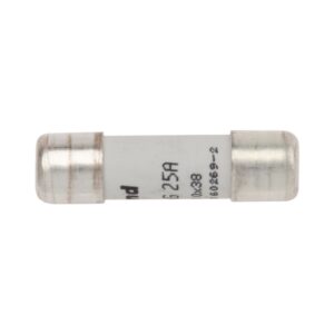 Wkładka bezpiecznikowa cylindryczna 10,3x38mm 25A gG 500V 013325 - obrazek 1