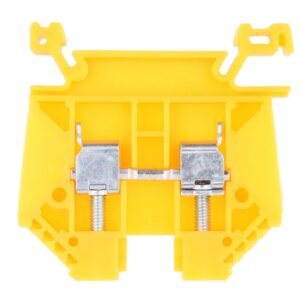Złączka szynowa 2-przewodowa 6mm2 żółta EURO 6/35 43401N - obrazek 1