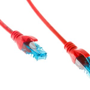 Kabel krosowy (Patch Cord) U/UTP kat.5e czerwony 2m DK-1512-020/R - obrazek 1