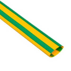 Rura termokurczliwa cienkościenna, odcinki 1m (50 szt.), CR 12,7/6,4 żółto-zielona, 427563 - obrazek 1
