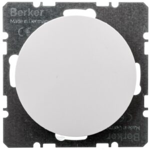 Berker R.1/R.3 Zaślepka z elementem centralnym biała 10092089 - obrazek 1