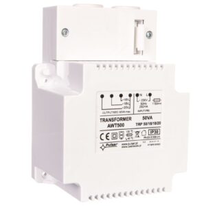 Zasilacz niebuforowy transformatorowy 230VAC 3A/2,8A/2,5A TRP 50VA/16V/18V/20V AWT 500 - obrazek 1