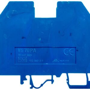 Złączka szynowa gwintowa 70mm2 niebieska VS 70 PAN 003901189 - obrazek 1