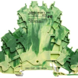 Złączka szynowa 3-piętrowa 2,5mm2 żółto-zielona 2002-3207 TOPJOBS - obrazek 1