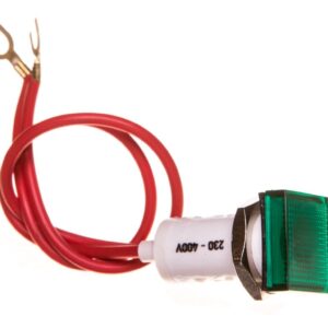 Lampka sygnalizacyjna zielona neonówka L-PKZ0-GN(400V) 082155 - obrazek 1