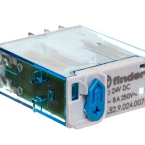 Przekaznik miniaturowy 8A 2P 24V DC AgNi F46-52-9-024-0074 - obrazek 1